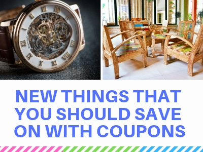 New Things That You Should Save On With Coupons