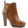 Save 20% On Cognac Ankle Boots With Heel