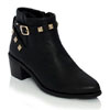 Save 55% On Nano Black Ankle Boots by Billini 