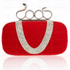 Save 25% On Chain Strap Black Clutch Bag with Beading