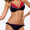 Get 48% Off On Splicing Tie Sexy Bikini Set - Red