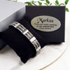 Stainless Steel & Silicone Bracelet In Personalised Box Offer	
