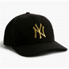 Yankee Cap in Black & Gold