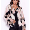 Shop This Multi Colour Faux Fur Coat Just For £29
