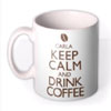 Keep Calm Coffee Personalised Mug On Sale Prie