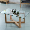 Felix Rectangular Coffee Table Glass 