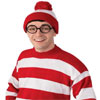 Where's Waldo Deluxe Adult Costume Hat