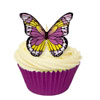 Order This Delicious Purple & Yellow Edible Wafer Butterflies Just For $6