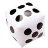 Giant 40cm Inflatable Dice 