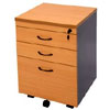 Epic Worker 3 Drawer Mobile Pedestal On Discounted Price