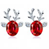 Avail This Crystal Reindeer Antlers Earrings
