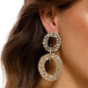 Beaten Rings Link Earrings For Only  $29.00 