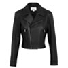 Get an Extra 40% Off On Cropped Jacket Black/Silver