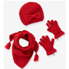Scarf + Hat + Mittens & Gloves For Girls Available In 4 Colors