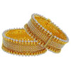 Efulgenz Fashion Jewelry Indian Bollywood 14 K Gold Plated Bangles