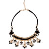 Hamra Necklace Black Golden On Amazing Sale Offer