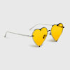 Get 49% Off On Thin Metal Frame Heart-Shaped Sunglasses
