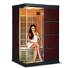 Luxo Melko 2 Person Carbon Fibre Infrared Sauna