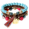 3 Pcs / Set Multilayer Bohemian Beads Bracelet Available On 40% Off Sale