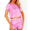 Pay £20 On Jac Jossa Lilac Ditsy Floral Shorts Nightwear Set 