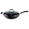 52% Off On Tefal Hard Anodised Speciality Wok with Lid 32cm  