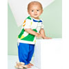 45% Off On Baby Garden Tee & Blue Pant Set