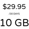 10GB Data For 30 Days