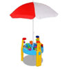 Kids' Sand and Water Table Play Set with Umbrella 