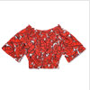 Save 50% On Leaf Graphic Printed Blouse