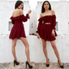 Get 26% Discount On Azalea Dress In Burgundy Colour 