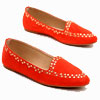 Receive 50% Extra Discount On Women's Red Loafers 