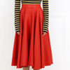 Grab 55% Discount On Emilio Pucci Circle Red Skirt 
