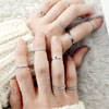 Set of 10 Rings On Amazing Sale Offer