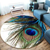 20% Off On 3D Peacock Feathers Rug Mat