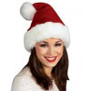Santa Faux Fur Adult Costume Hat On Sale