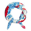 Floral Pleated Scarf On 25% Off Sale