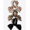 Zebra Pattern Scrunchie Set Multicolor For Just $17.95