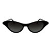 Shevoke Monroe Shiny Black Sunglasses Available For Just $49.50