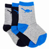  B Dino Crew 3 Pack of Socks At Affordable Price