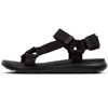 Men's Trailstar Webbing Back Strap Sandals In Black On 41% Off Sale
