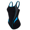 Aquasphere Lita Swimsuit - Black Royal Blue - Gr: 36