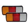 LED Light Reverse Indicator Brake Tail Lights Truck Caravan