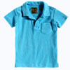 Kids' Turquoise Terry Shirt In 5 Sizes