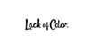 Lack Of Color
