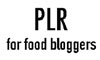 PLR For Food Bloggers